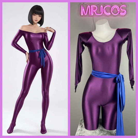 Anime Cat's Eye Cosplay Costume Spandex Full Bodysuit Jumpsuit