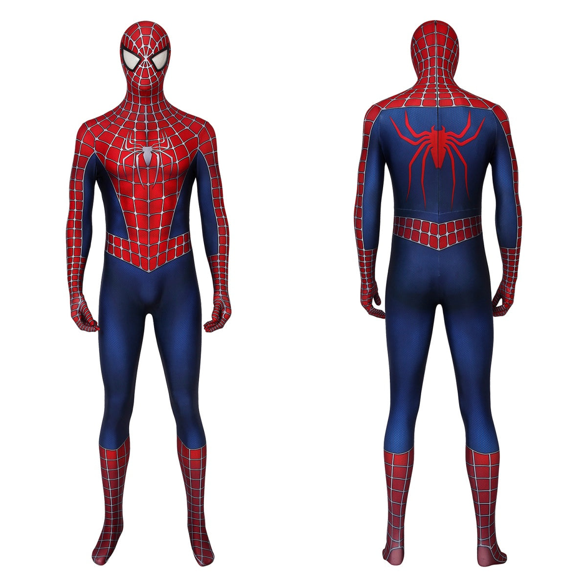 Spider Man Tobey Full-Body Cosplay Bodysuit with Attached Mask