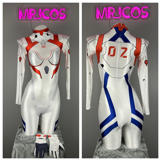 Anime Sci-Fi Spandex Nylon Full Bodysuit Halloween Cosplay Costume Zentai