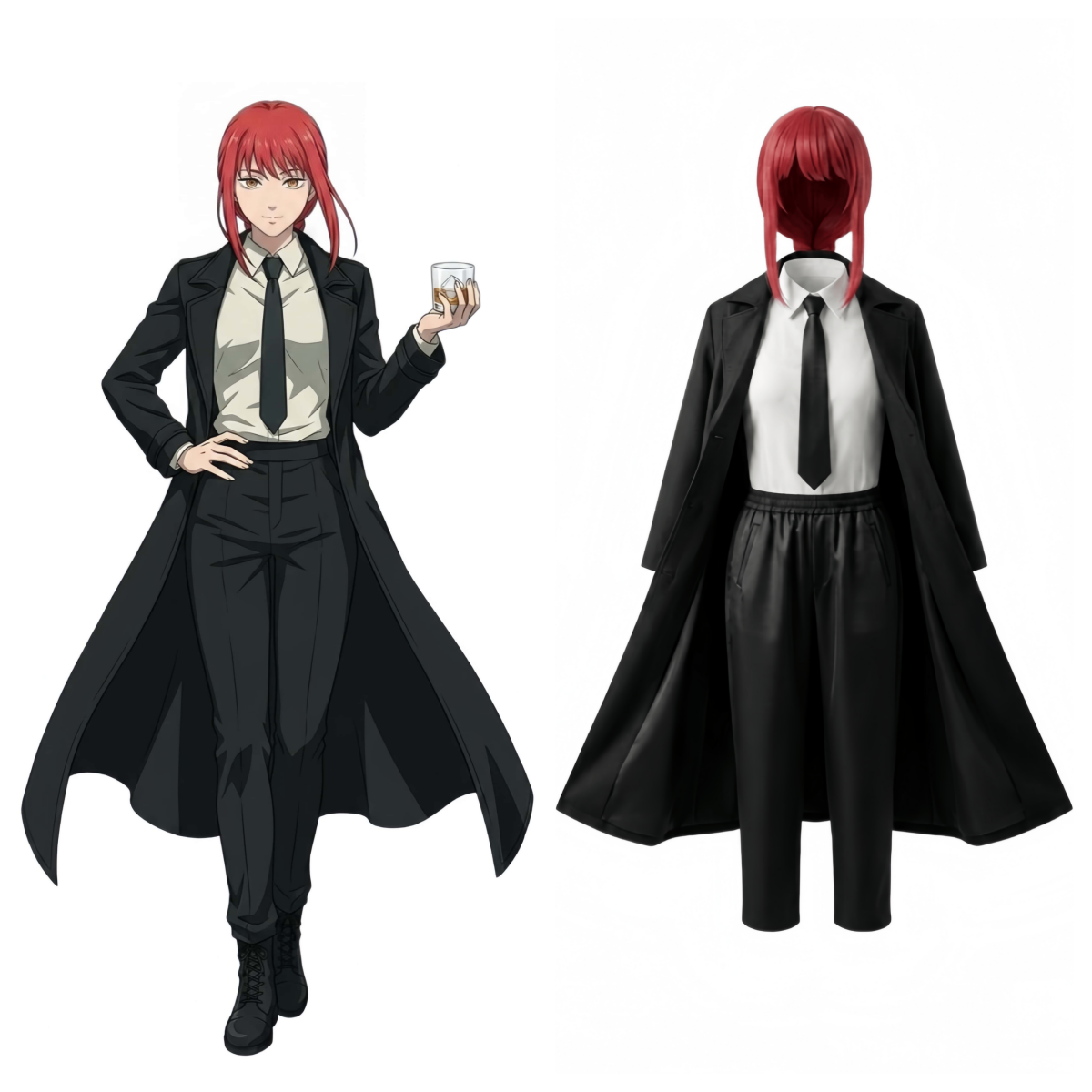 chainsawman makima costume set