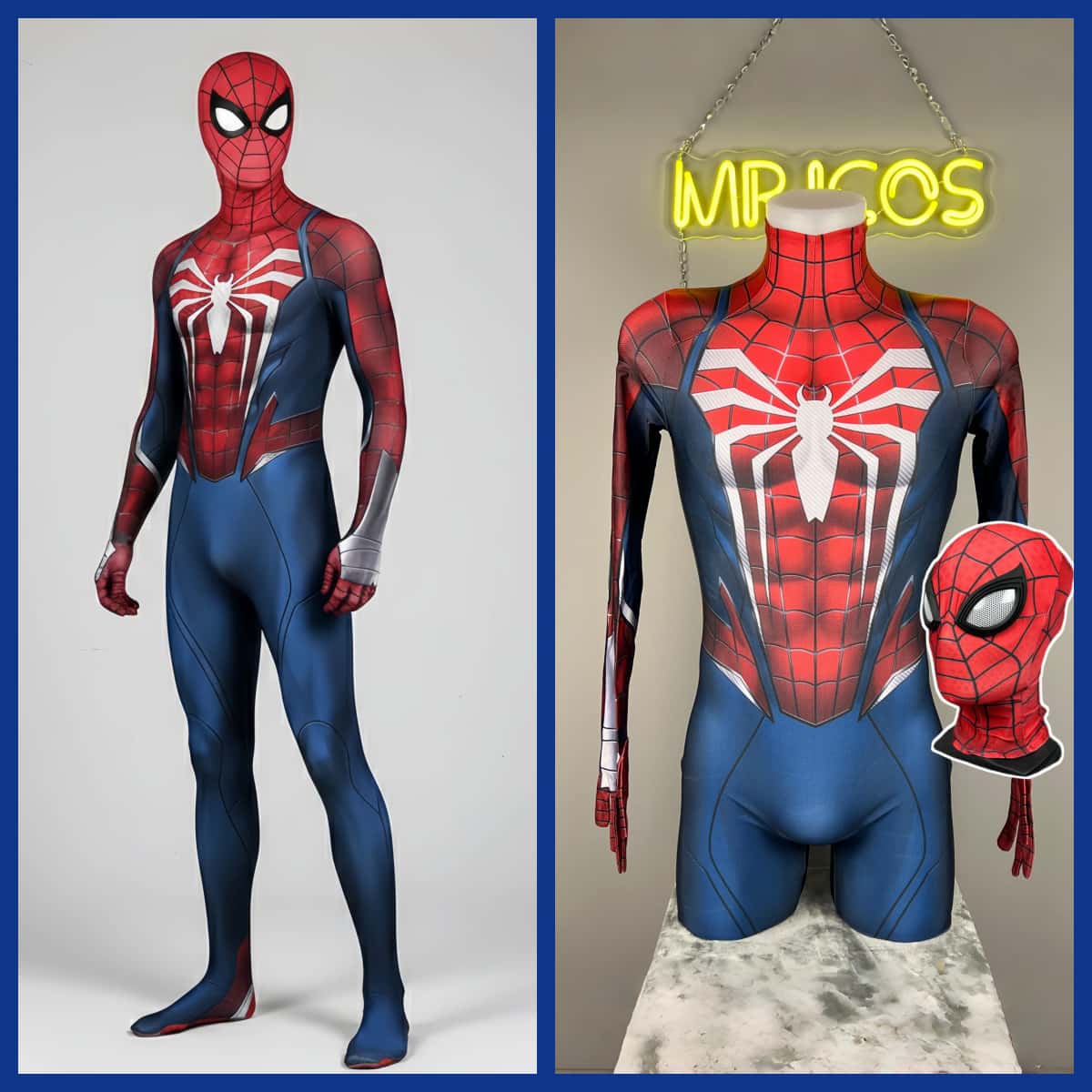 Super Hero Spider Cosplay Full Bodysuit Halloween Costume Zentai