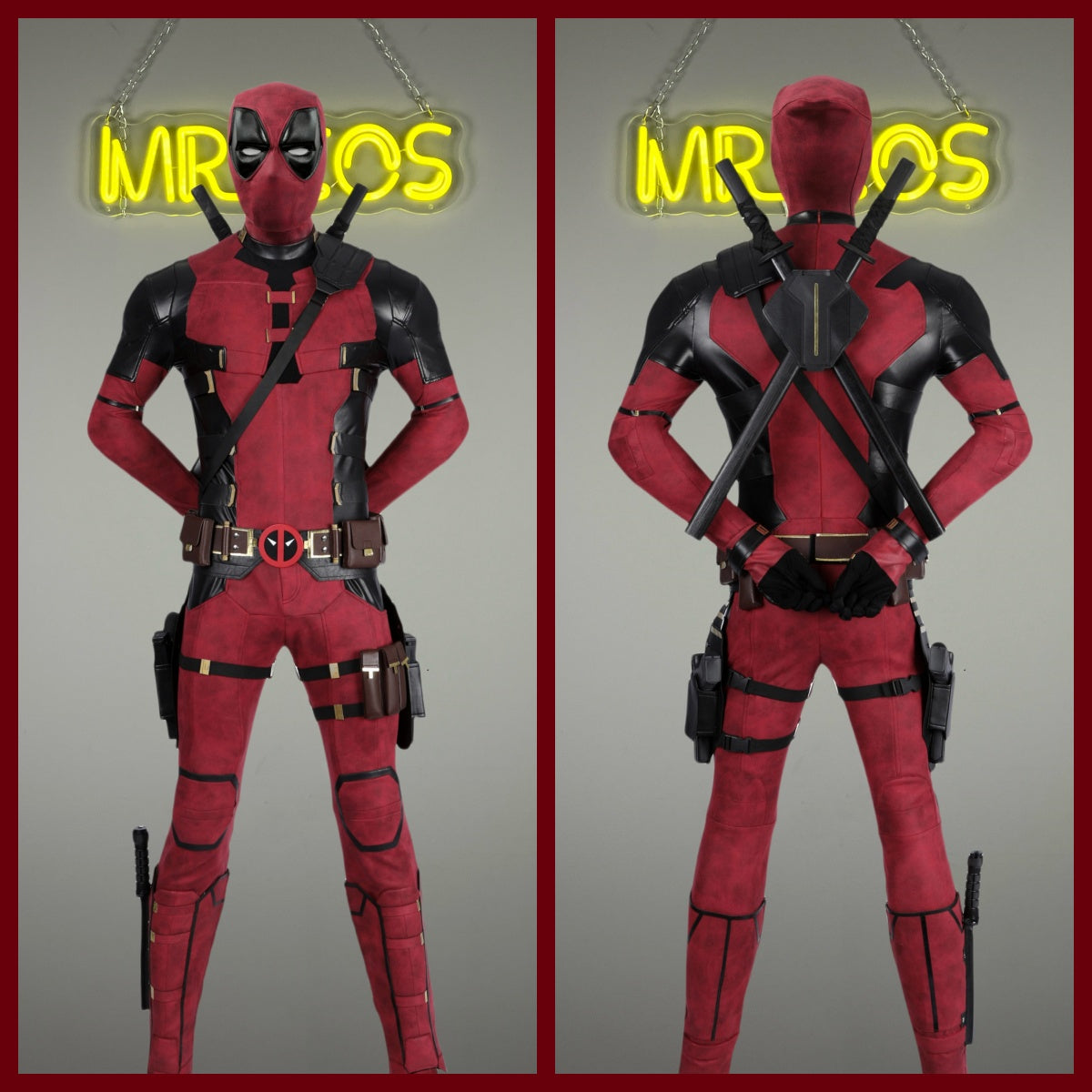 Deadpool 3 Deadpool & Wolverine Wade Wilson Deadpool Cosplay Costume