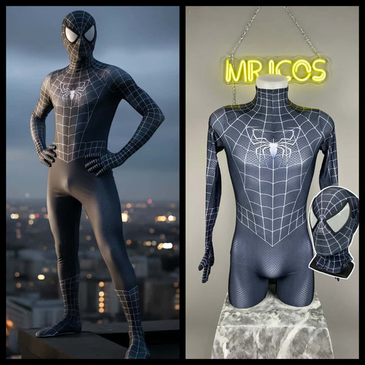 Super Hero Spider Cosplay Full Bodysuit Halloween Costume Zentai