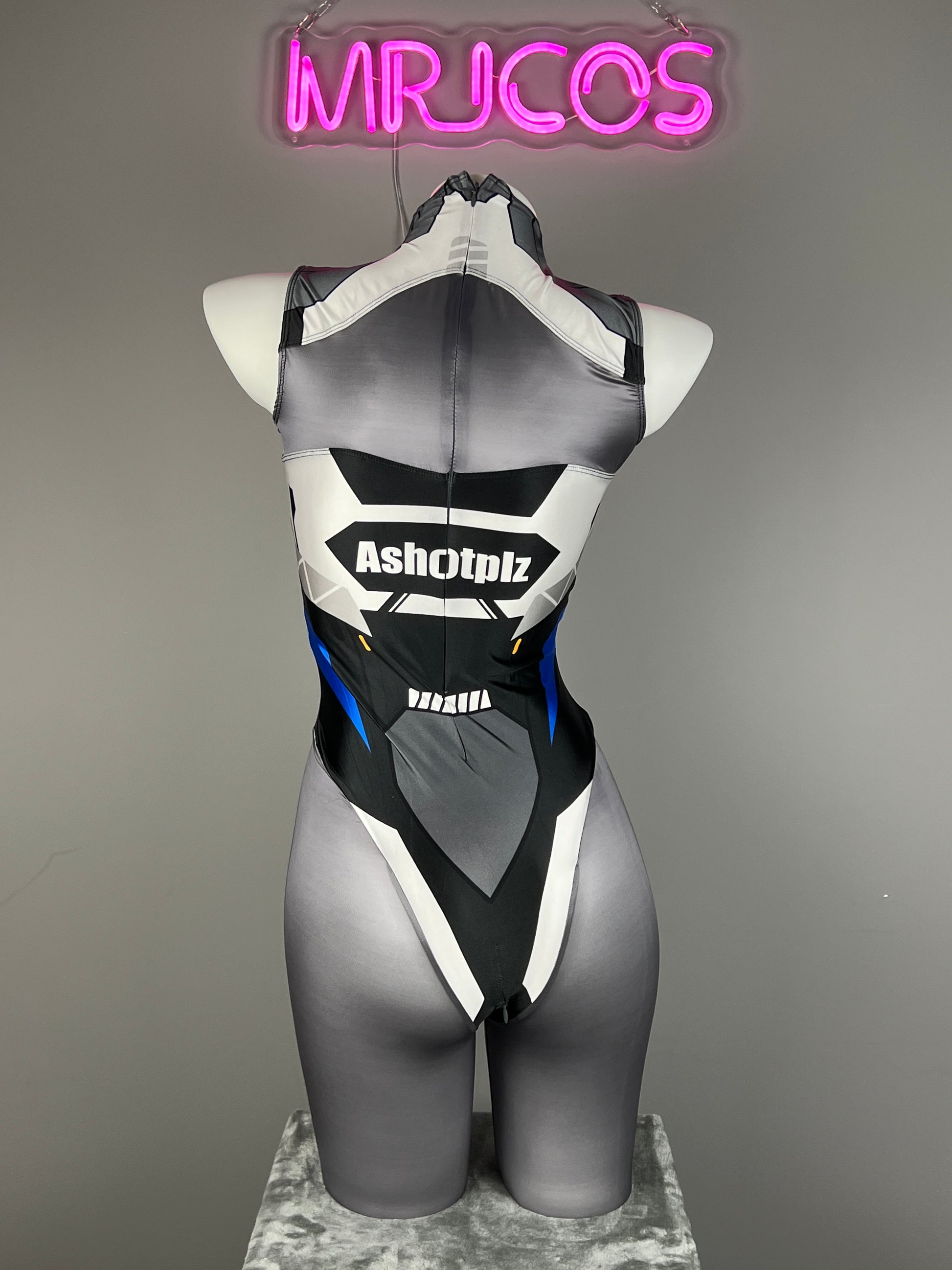 Cyberpunk Sci-Fi Spandex Halloween Cosplay Costume Lingerie