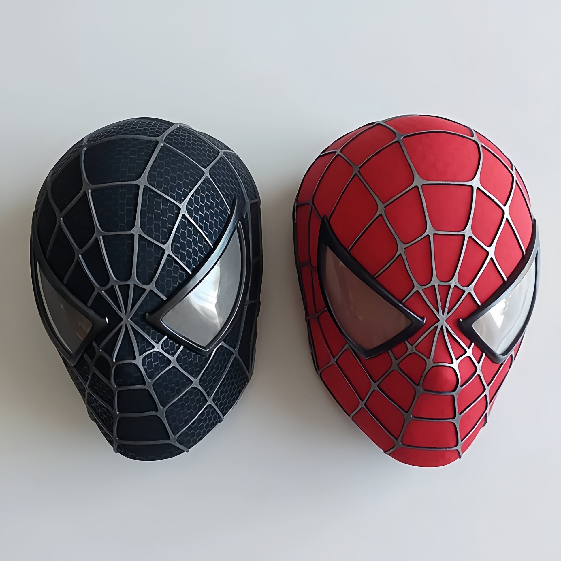 Hand-made Super Hero Spiderman Tobey Inspired Mask with 3D Printed Faceshell - MRJCOS