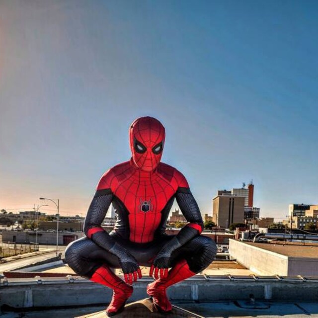 Custom Made Spandex Far From Home Suit Cosplay Halloween Costume Zentai