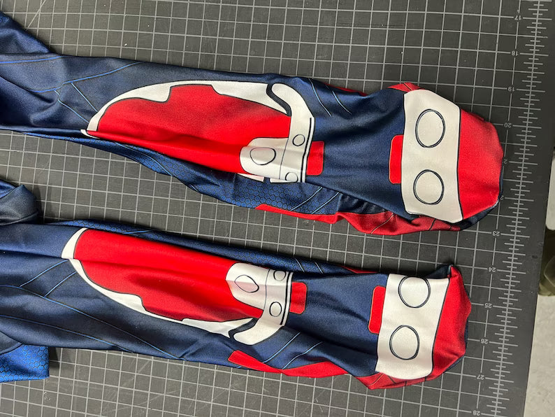 [Inventory Clearance] Custom Made PS 4 Spandex Super Hero Suit Cosplay Halloween Costume Zentai