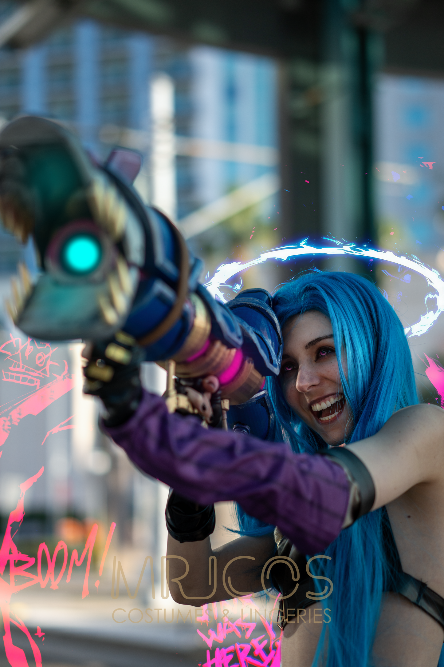 league of legends arcane jinx costume