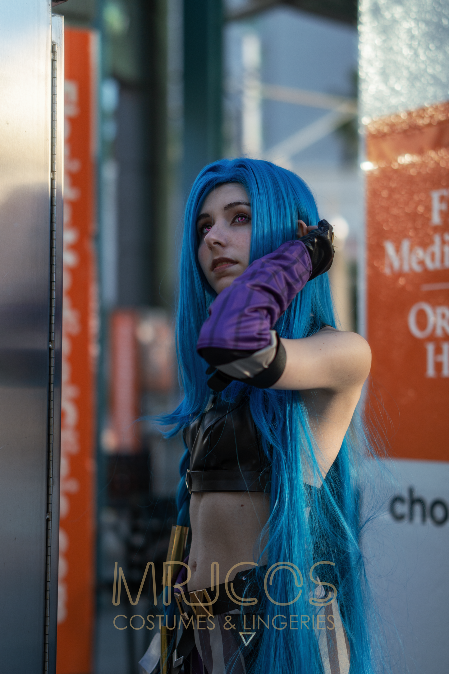 league of legends arcane jinx costume