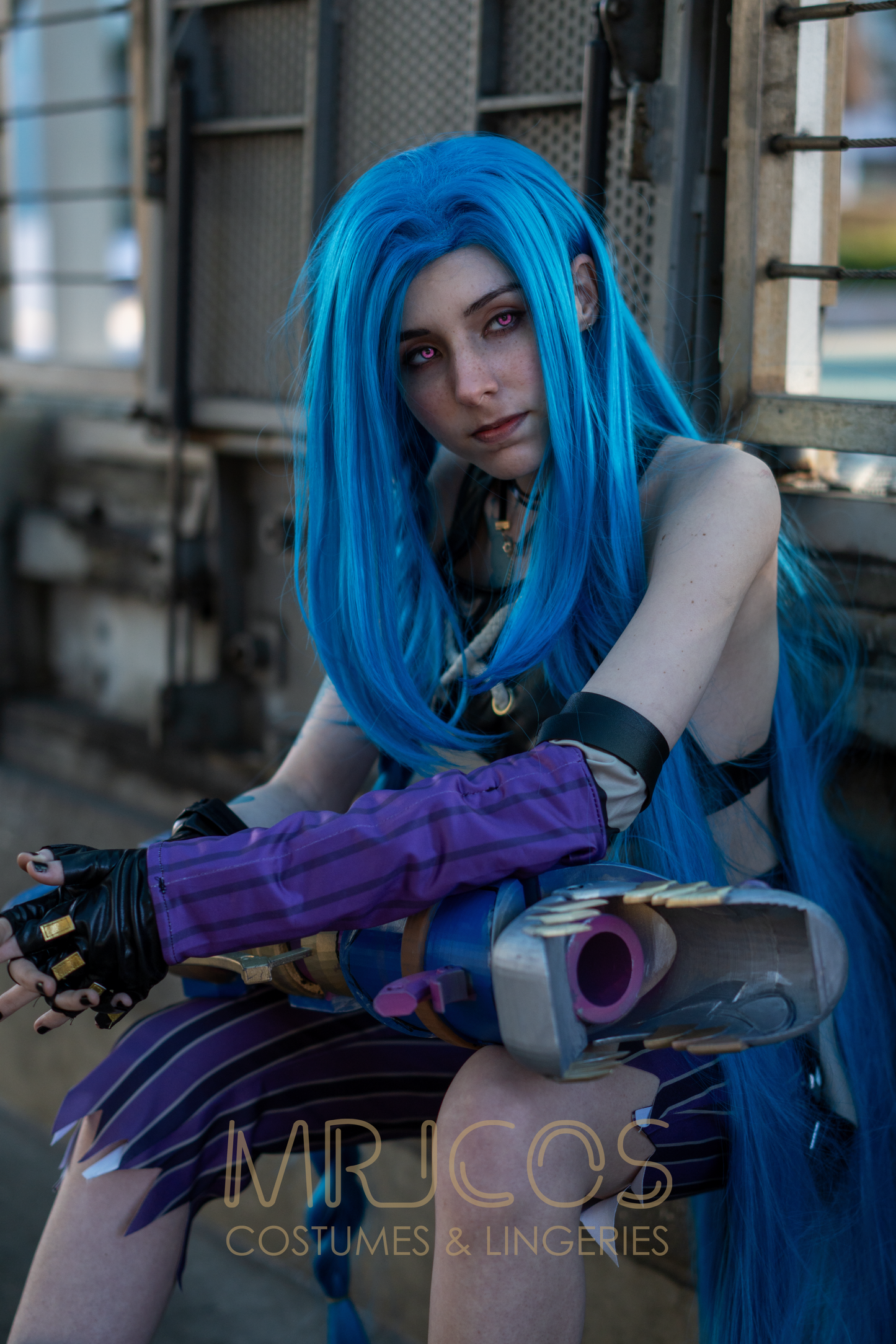 league of legends arcane jinx costume