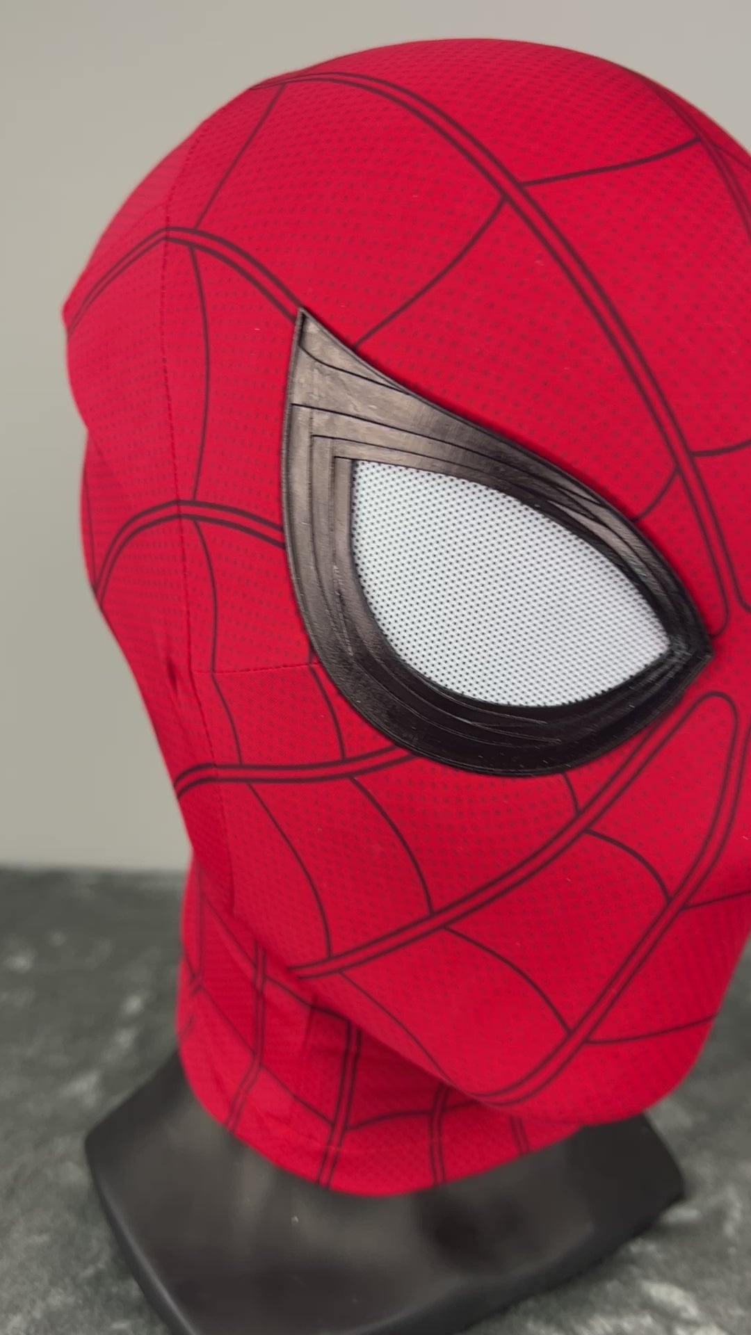  Hand-made Far From Home Spiderman Cosplay Halloween Mask with Faceshell