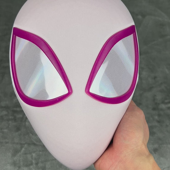 spidergirl Gwen Cosplay Mask with Built-in Faceshell 