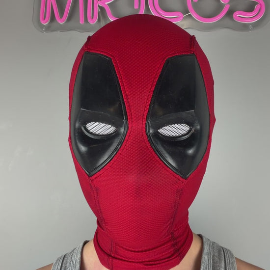 Handmade Deadpool Cosplay Soft Mask