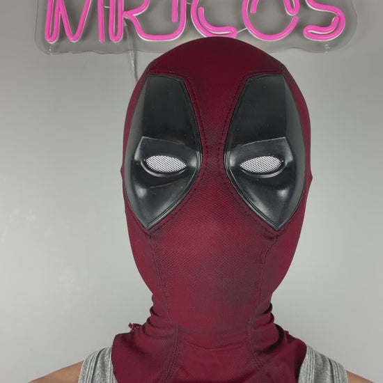 Handmade Deadpool Cosplay Soft Mask