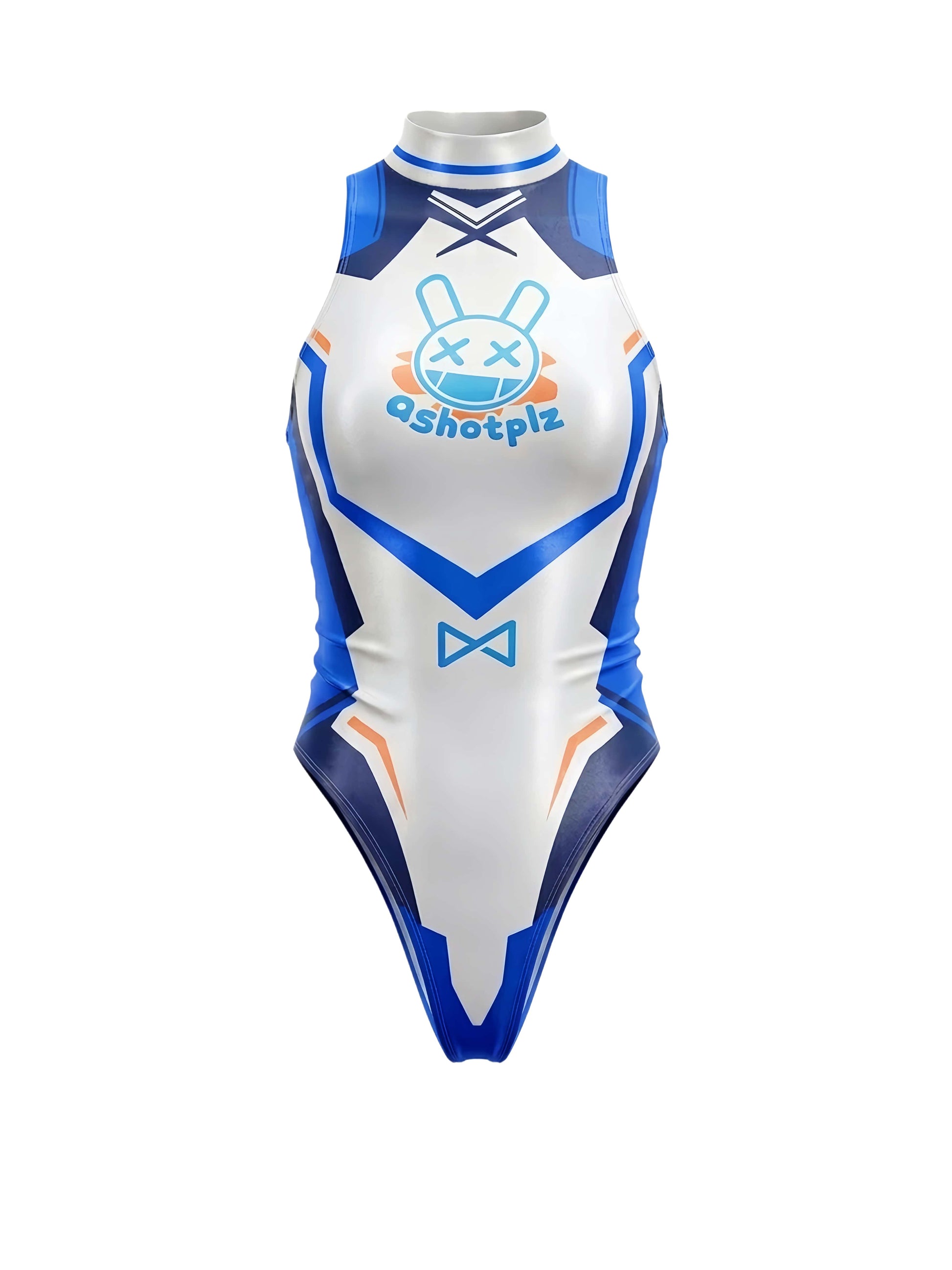 Cyber-Rabbit High-Cut Racing Swimsuit Spandex Bodysuit