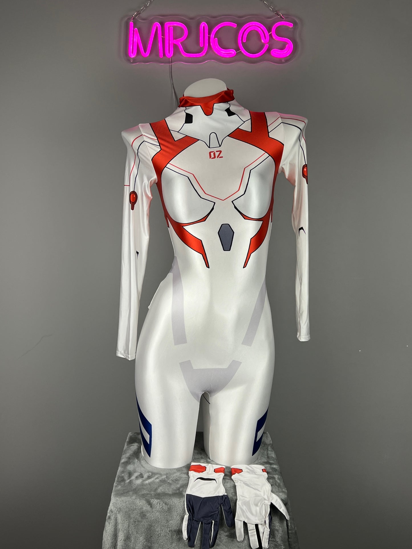 Cyberpunk Sci-Fi Spandex Full Bodysuit Halloween Cosplay Costume Zentai