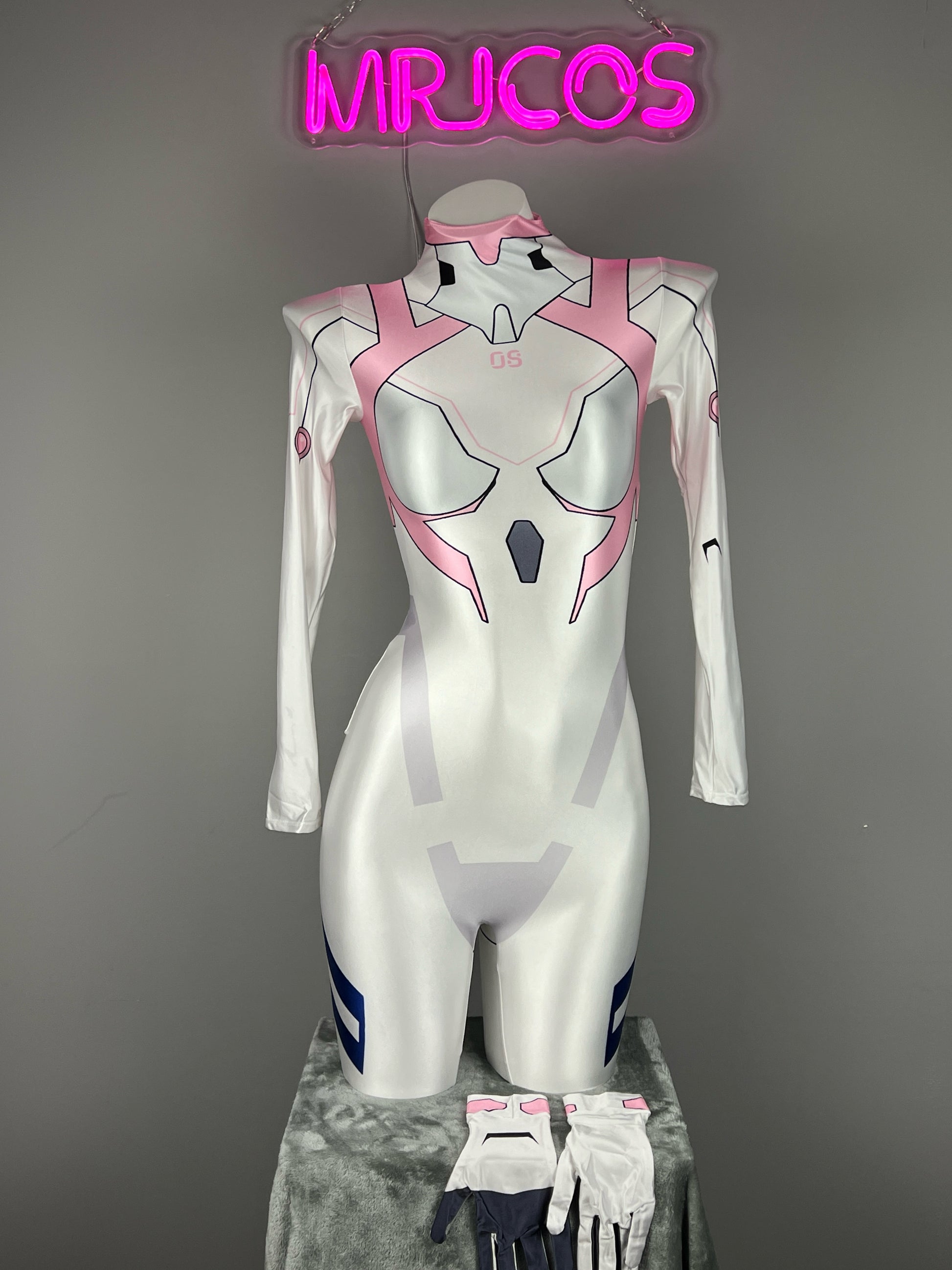 Cyberpunk Sci-Fi Spandex Full Bodysuit Halloween Cosplay Costume Zentai