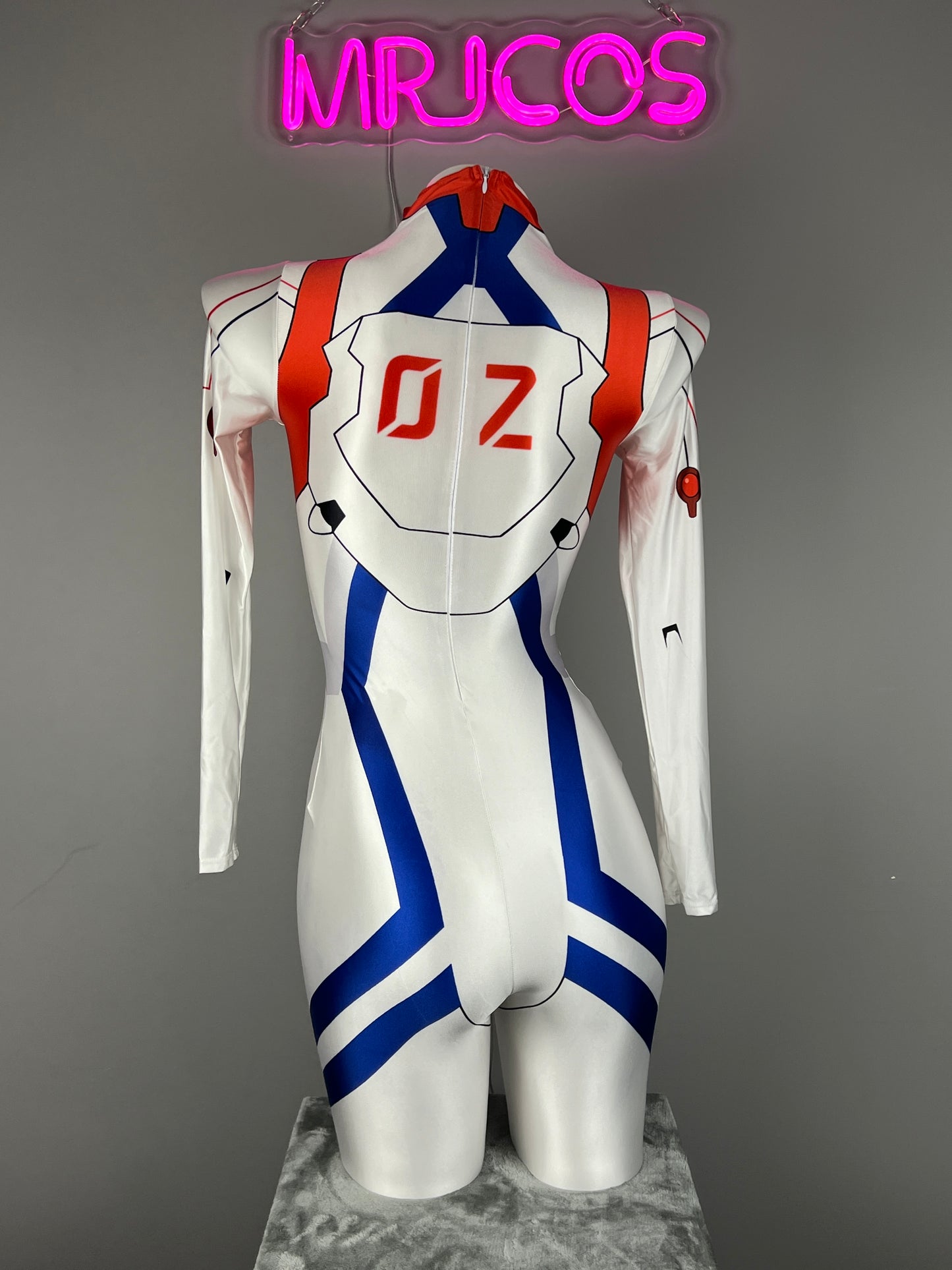 Cyberpunk Sci-Fi Spandex Full Bodysuit Halloween Cosplay Costume Zentai