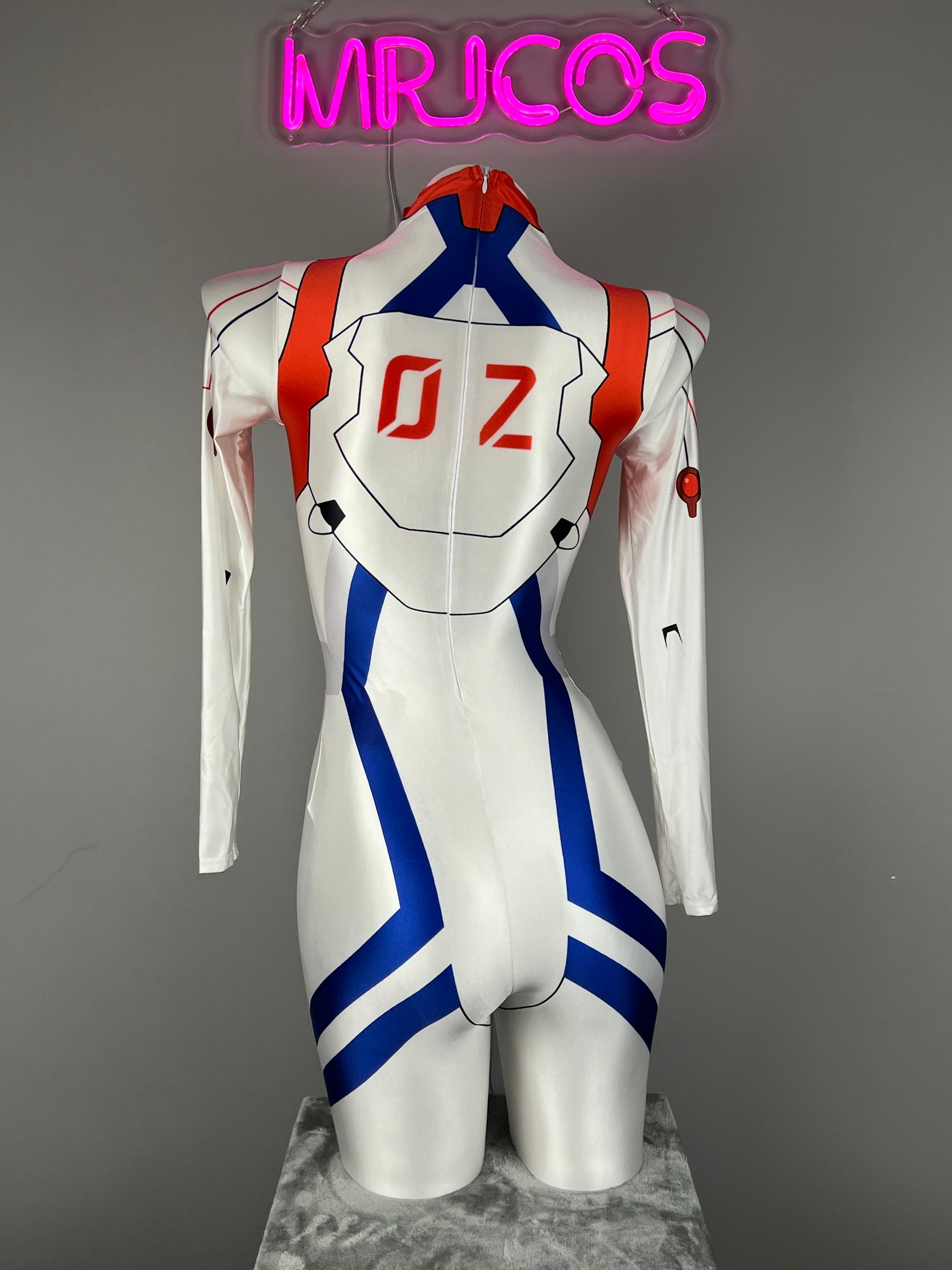 Cyberpunk Sci-Fi Spandex Full Bodysuit Halloween Cosplay Costume Zentai