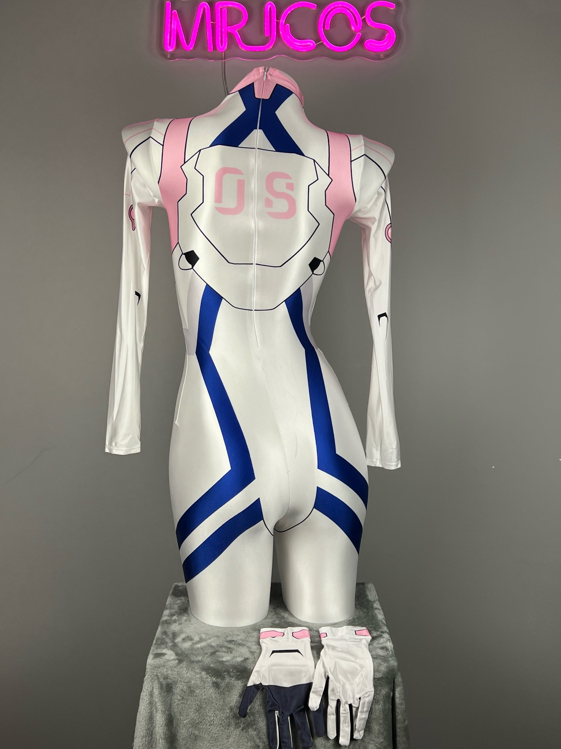 Anime Sci-Fi Spandex Nylon Full Bodysuit Halloween Cosplay Costume Zentai