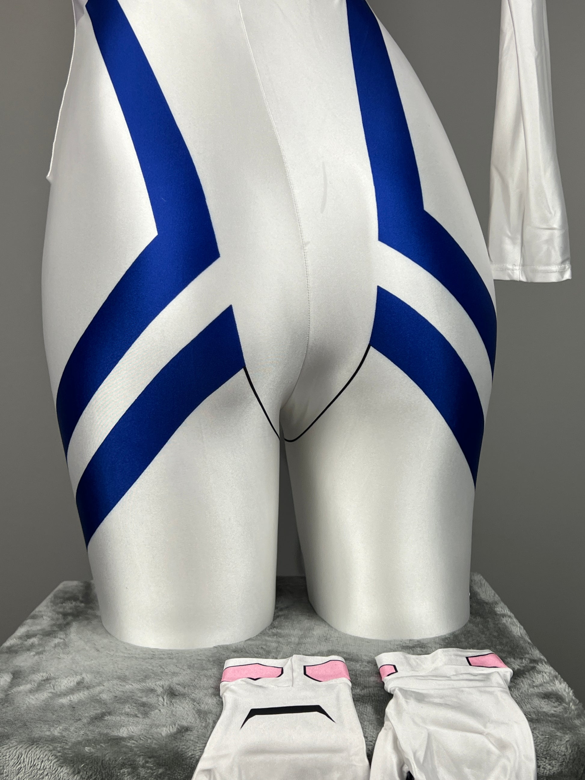 Anime Sci-Fi Spandex Nylon Full Bodysuit Halloween Cosplay Costume Zentai